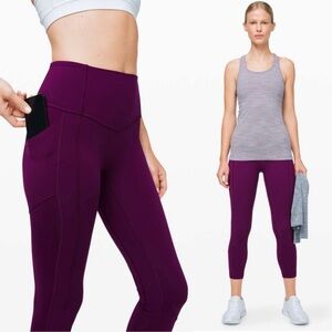 Lululemon All The Right Places Crop II Leggings Pant | Size 4